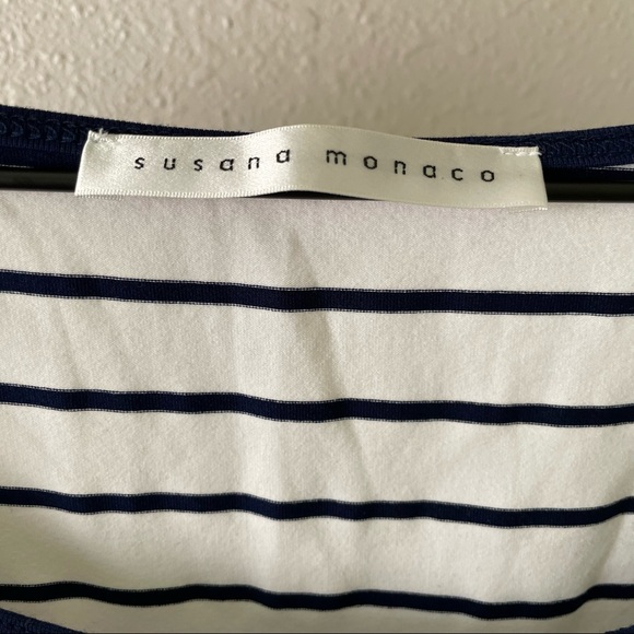 Susana Monaco striped t-shirt dress - Picture 6 of 6